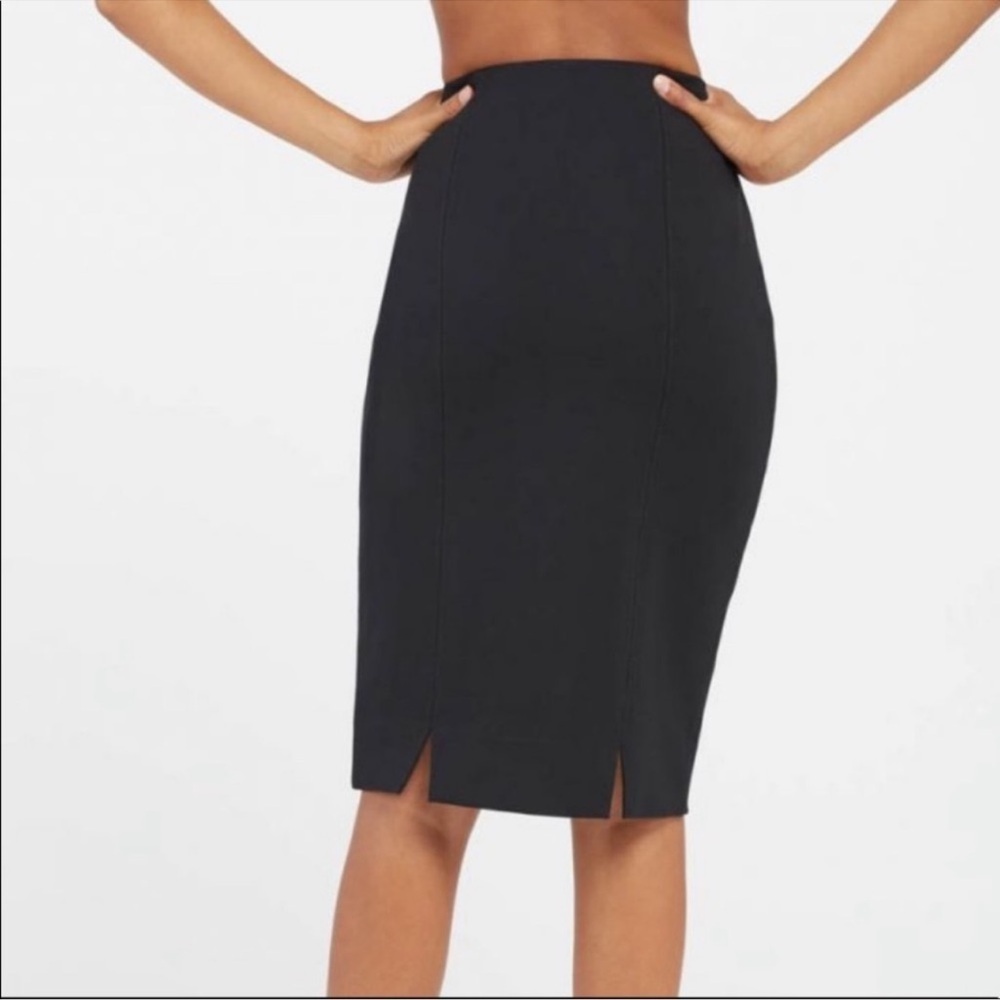 NWT SPANX The Perfect Black Pencil Skirt size small - Picture 4 of 14